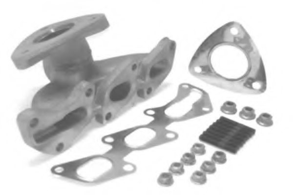 ASSO 91.1014 Manifold, exhaust system